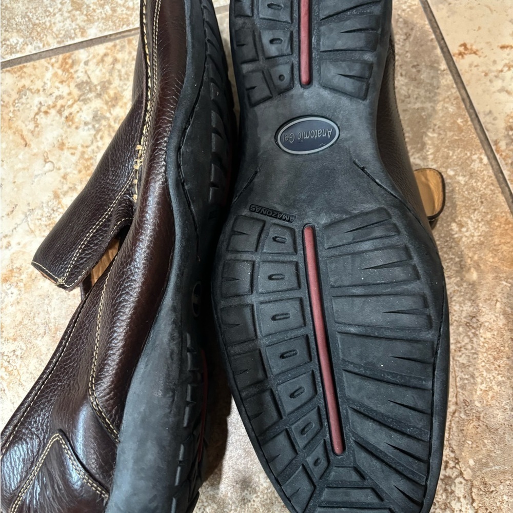Anatomic shoes Men's Brown Leather Loafers - Picture 3 of 5